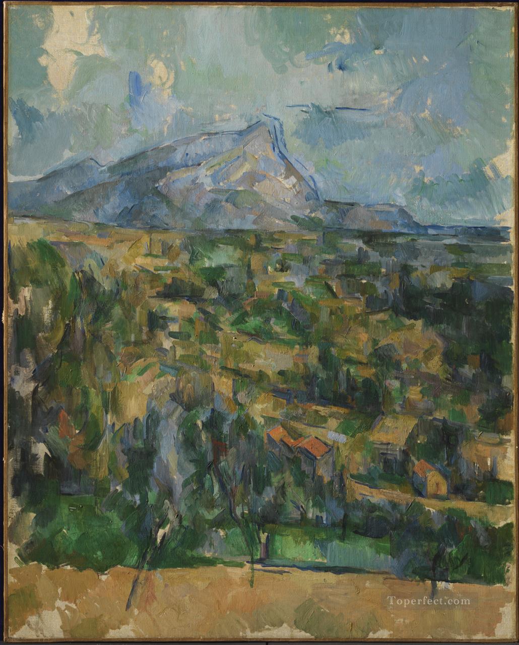 Mont Sainte Victoire 2 Paul Cezanne Oil Paintings